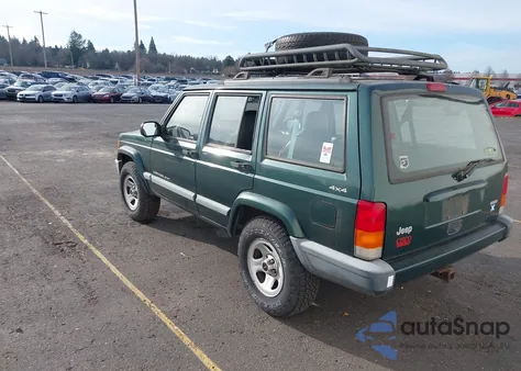 2000 Jeep Cherokee Sport from USA, damaged, VIN 1J4FF48S3YL102760